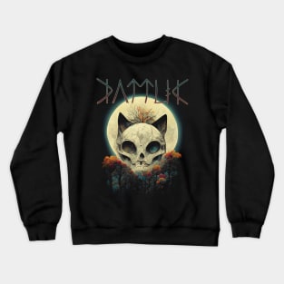 Kattlik Autumn moon Crewneck Sweatshirt